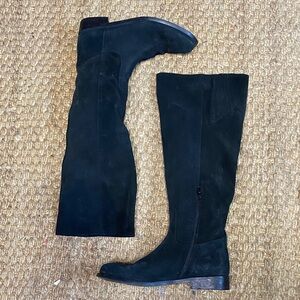 Black Knee-High Women's Boots